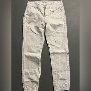 Madewell boy jeans size 26 white